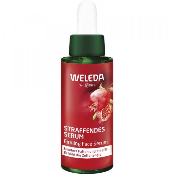bodyguardapotheke Weleda Straffendes Gesichtsserum Granatapfel & Maca-Peptide zollfrei