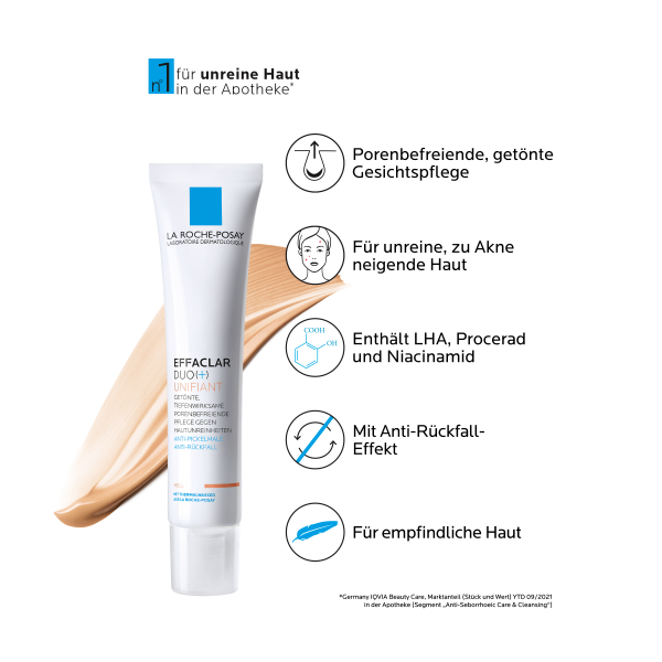 bodyguardapotheke LA ROCHE-POSAY Effaclar Duo+ Unifiant Creme hell Verkauf