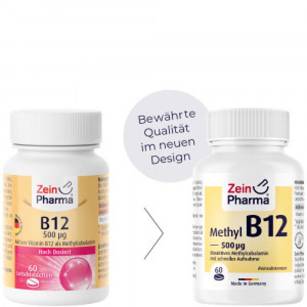bodyguardapotheke VITAMIN B12 500 μg Methylcobalamin Lutschtabletten Schlussverkauf