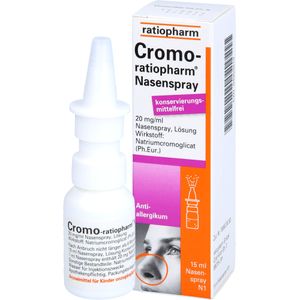 bodyguardapotheke CROMO-RATIOPHARM Nasenspray konservierungsfrei Blitzverkäufe