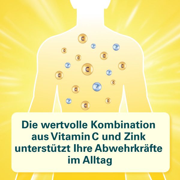 bodyguardapotheke Cetebe® Abwehr Fit Nahrungsergänzungsmittel Ascorbinsäure (Vitamin C) und Zink Begrenztes Angebot