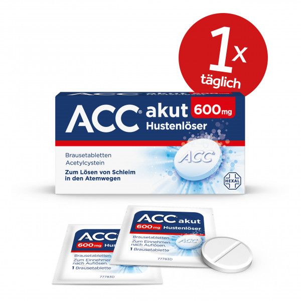 bodyguardapotheke ACC akut 600 Brausetabletten zum Lösen von Schleim in den Atemwegen Black Friday