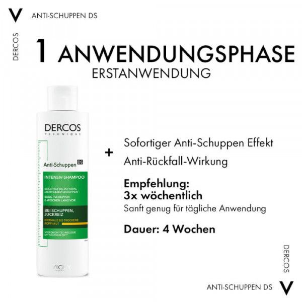 bodyguardapotheke VICHY DERCOS Anti-Schuppen Shampoo trock.Kopfhaut Blitzangebot
