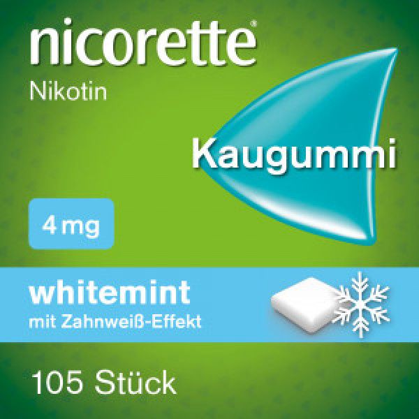 bodyguardapotheke NICORETTE Kaugummi 4 mg whitemint Letzte 3 Tage
