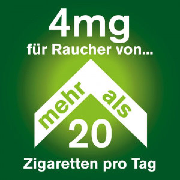 bodyguardapotheke NICORETTE Kaugummi 4 mg whitemint Letzte 3 Tage