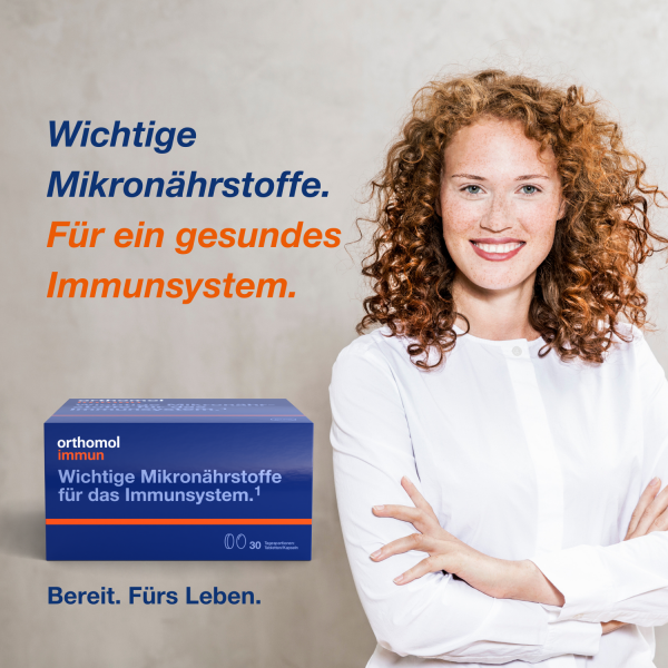 bodyguardapotheke ORTHOMOL Immun 30 Tagesportionen Tabletten & Kapseln Kombipackung Letzter Tag