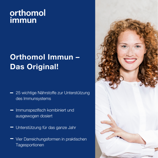 bodyguardapotheke ORTHOMOL Immun 30 Tagesportionen Tabletten & Kapseln Kombipackung Letzter Tag