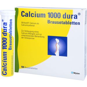 bodyguardapotheke CALCIUM 1000 dura Brausetabletten Sonderangebot der Fabrik