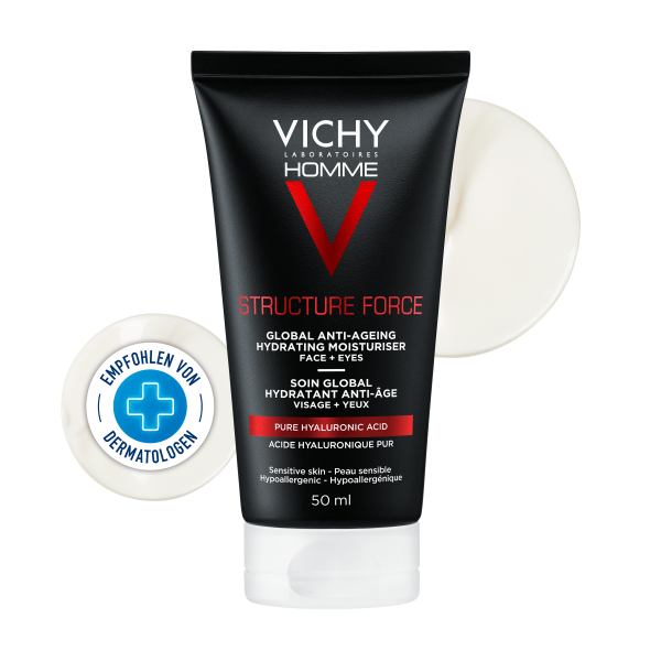 bodyguardapotheke VICHY HOMME Structure Force Creme Begrenzt auf 3 Tage