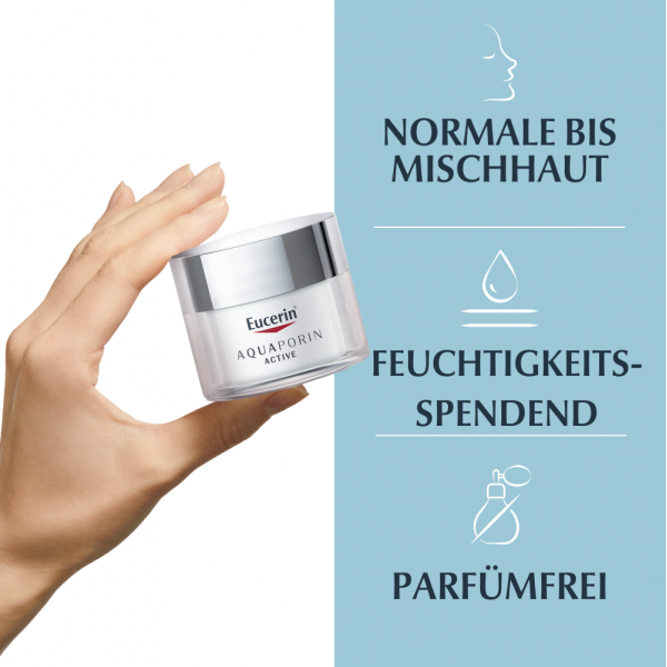 bodyguardapotheke EUCERIN AQUAporin Active Creme norm.bis Mischhaut Rabatte dieses Monats