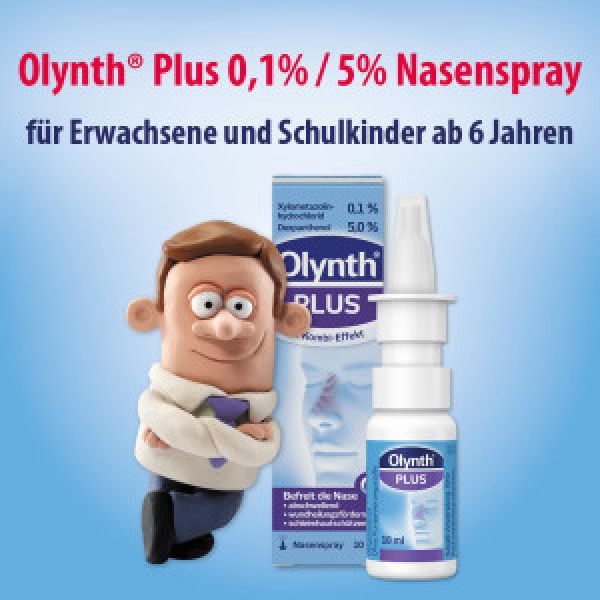 bodyguardapotheke OLYNTH Plus 0 1%/5% für Erw.Nasenspray o.K Weihnachtsangebot