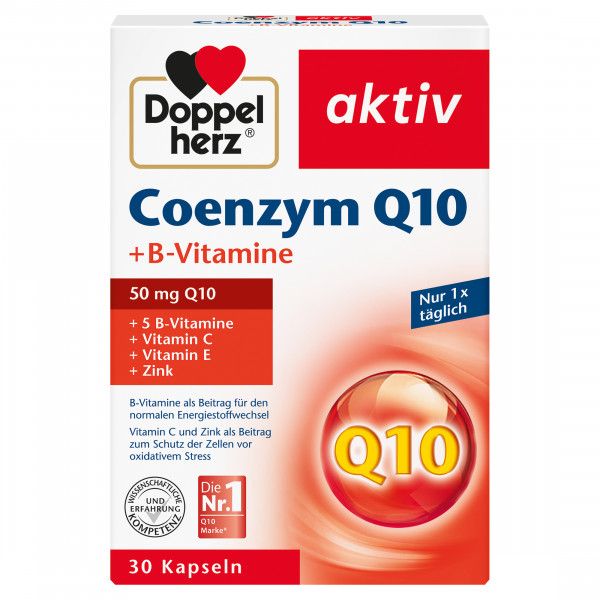 bodyguardapotheke DOPPELHERZ Coenzym Q10+B Vitamine Kapseln Neueste Mode