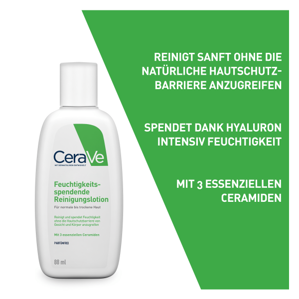 bodyguardapotheke CERAVE feuchtigkeitsspendende Reinigungslotion Zeitlich begrenztes Angebot