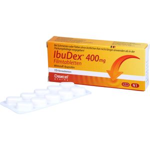 bodyguardapotheke IBUDEX 400 mg Ibuprofen Filmtabletten Bis zu 65% Rabatt