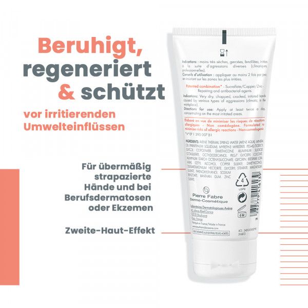 bodyguardapotheke AVENE Cicalfate Handcreme Nur noch ein Tag übrig