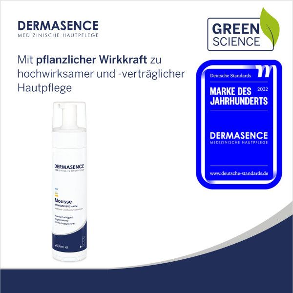 bodyguardapotheke DERMASENCE Mousse Reinigungsschaum Begrenzt auf 3 Tage