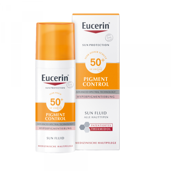 bodyguardapotheke EUCERIN Sun Fluid Pigment Control LSF 50+ Rabatte dieses Monats