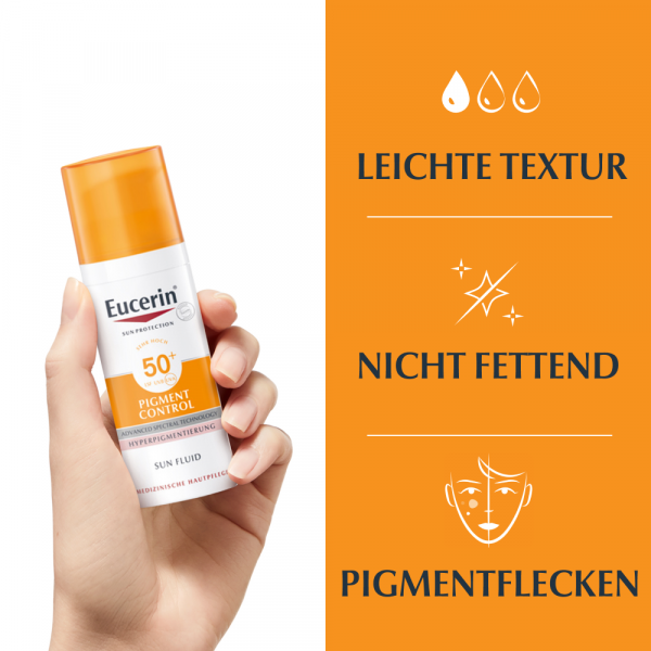 bodyguardapotheke EUCERIN Sun Fluid Pigment Control LSF 50+ Rabatte dieses Monats