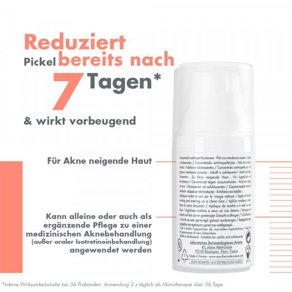 bodyguardapotheke Avène Cleanance Comedomed Anti-Unreinheiten Konzentrat bei Akne und Pickeln 2025