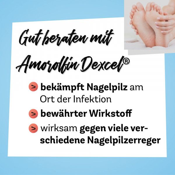 bodyguardapotheke AMOROLFIN Dexcel gegen Nagelpilz 50 mg/ml wirkstoffhaltiger Nagellack Angebote