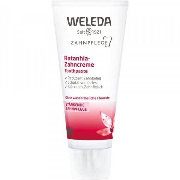 bodyguardapotheke Weleda Ratanhia-Zahncreme - für langanhaltend frischen Atem Schlussverkauf