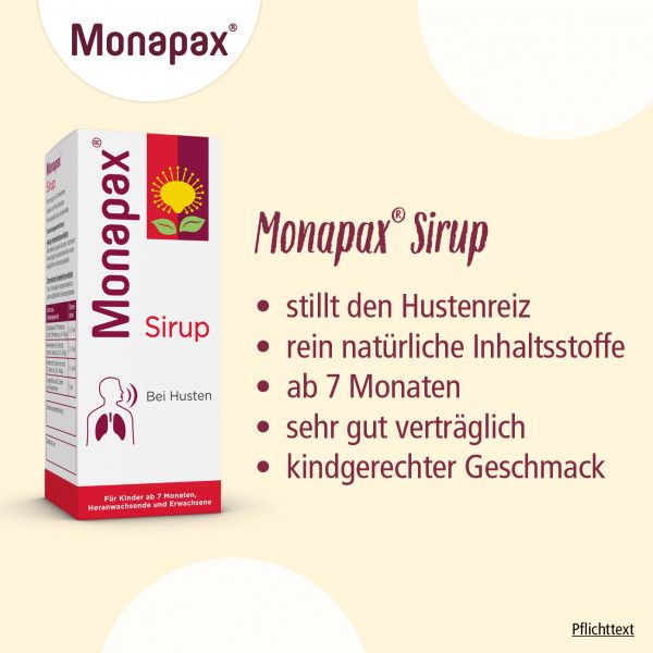 bodyguardapotheke MONAPAX Sirup bei Husten und Keuchhusten Valentinstagsangebot