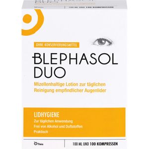 bodyguardapotheke BLEPHASOL Duo 100 ml Lotion+100 Reinigungspads Top Angebot