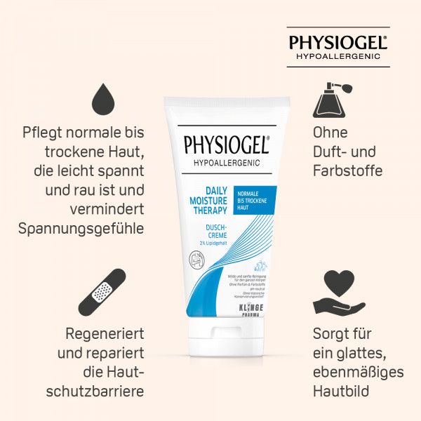 bodyguardapotheke PHYSIOGEL Daily Moisture Therapy Dusch-Creme Nur noch ein Tag übrig