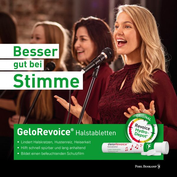 bodyguardapotheke GeloRevoice Halstabletten Holunderblüte-Mentholfrei bei Heiserkeit Black Friday Preise