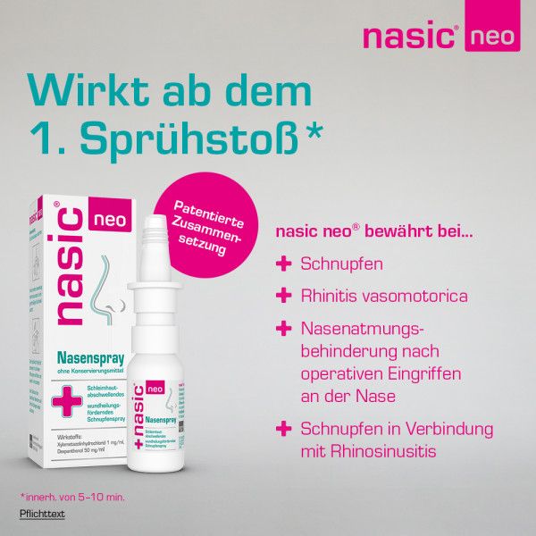 bodyguardapotheke NASIC neo Nasenspray Verkauf