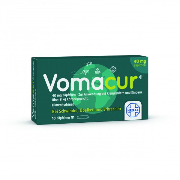 bodyguardapotheke VOMACUR 40 Zäpfchen Hotsell