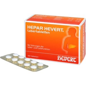 bodyguardapotheke HEPAR HEVERT Lebertabletten Günstig kaufen