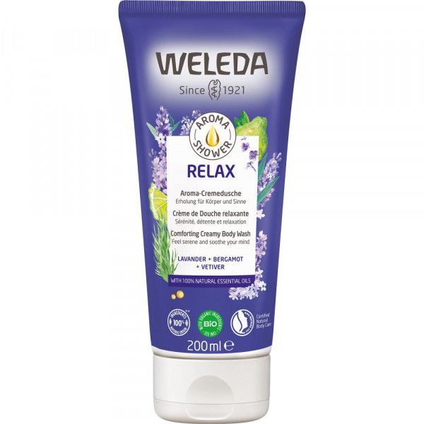 bodyguardapotheke Weleda Relax Aroma Cremedusche - entspannender Duft Begrenztes Angebot