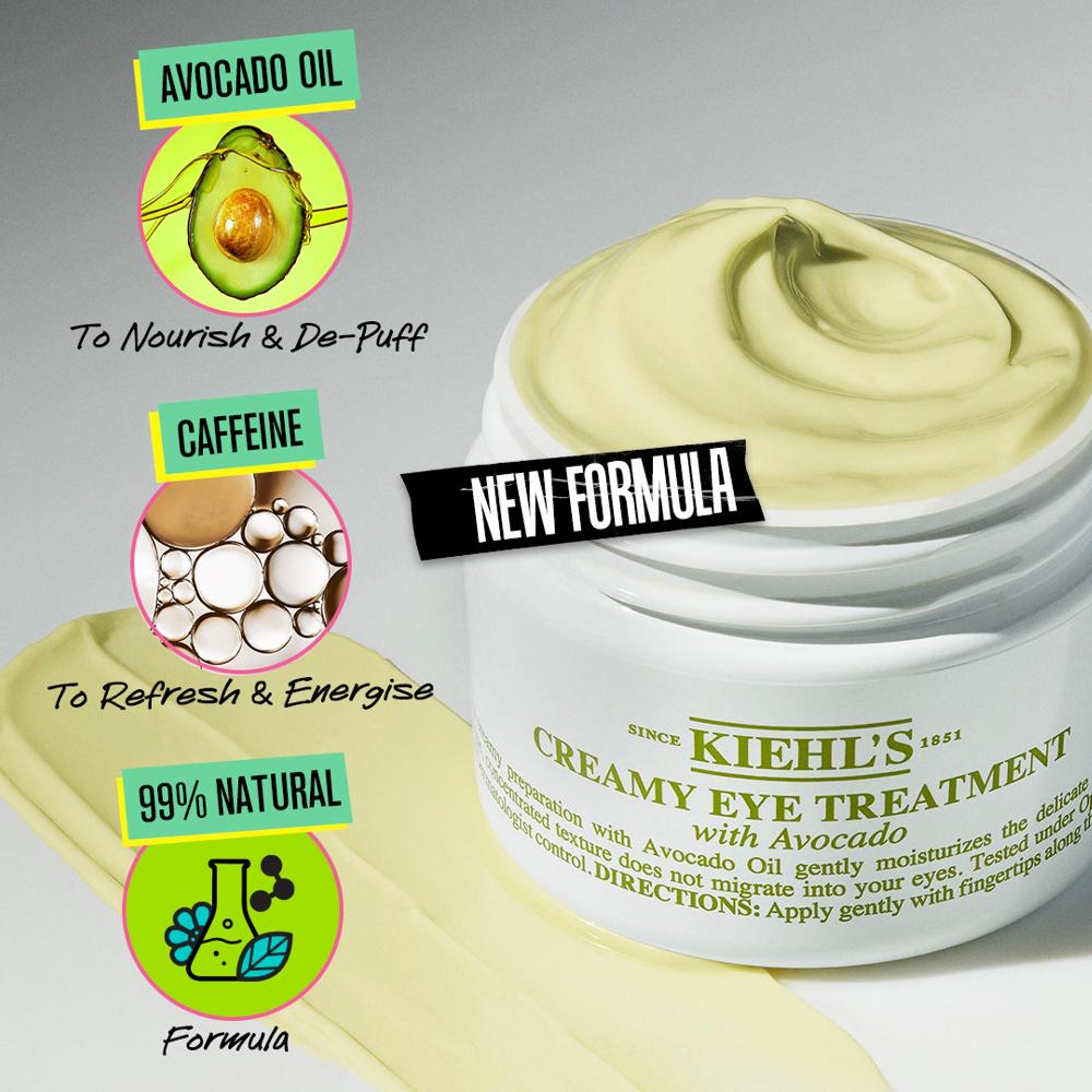 lookfantastic Kiehl's Creamy Augenpflege mit Avocado - 14g Rabatt