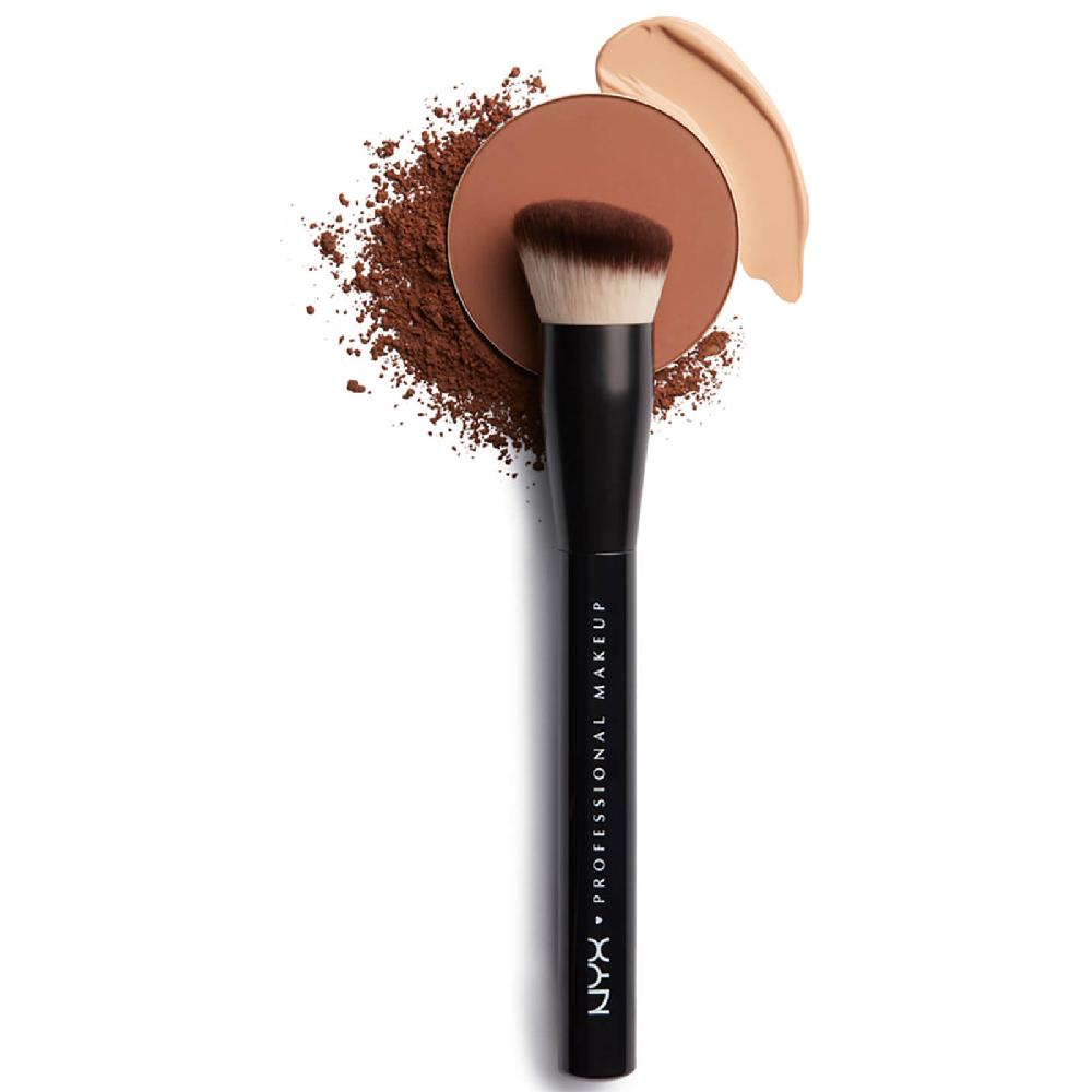 lookfantastic NYX Professional Makeup Can't Stop Won't Stop Foundationpinsel Bis zu 65% Rabatt