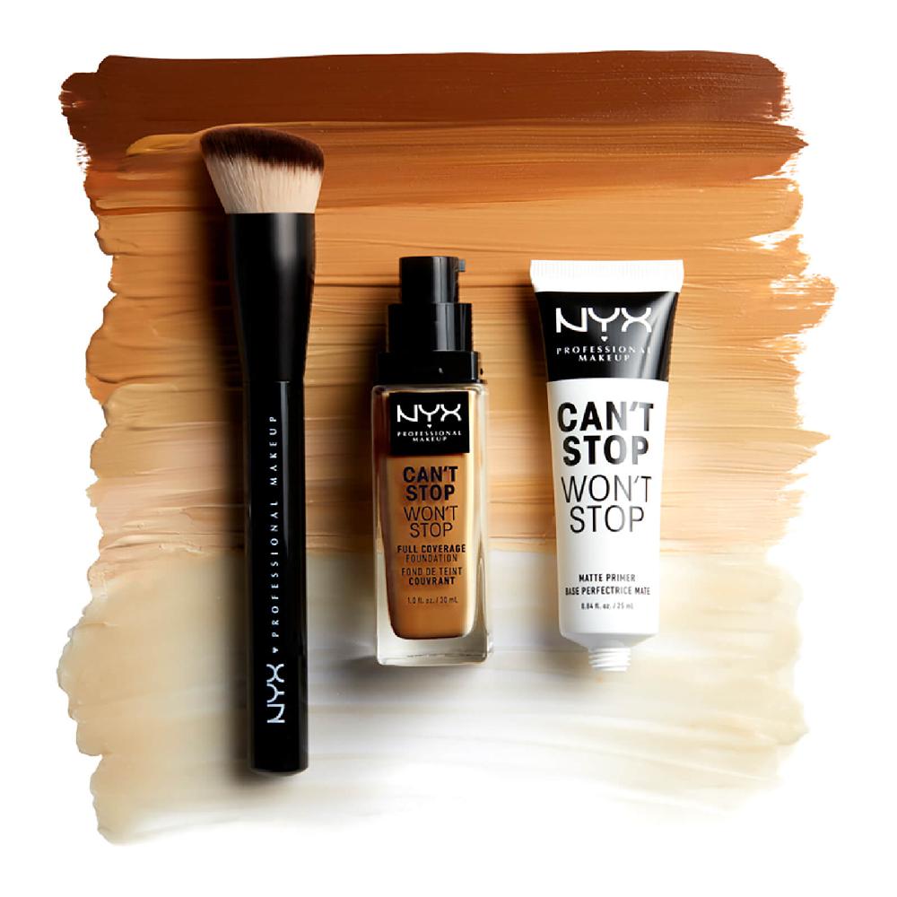 lookfantastic NYX Professional Makeup Can't Stop Won't Stop Foundationpinsel Bis zu 65% Rabatt