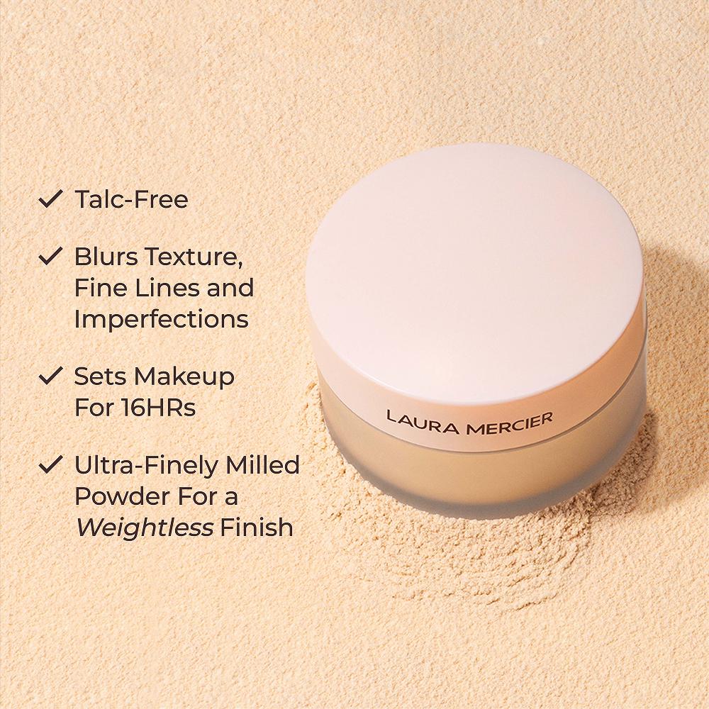 lookfantastic Laura Mercier – Durchscheinend Loses Fixierpuder Ultra-Unschärfe – (Verschiedene Farbtöne) Kostenloser Versand