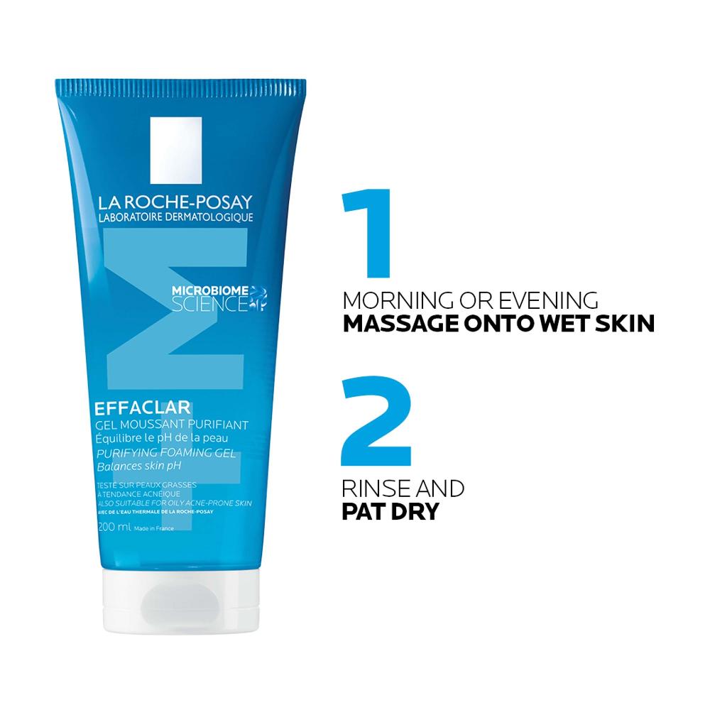 lookfantastic La Roche-Posay Effaclar Schäumendes Reinigungsgel 200ml Super Sparpreis