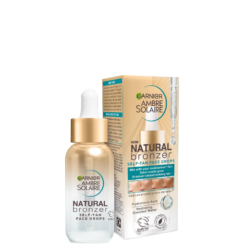 lookfantastic Garnier Ambre Solaire Natural Bronzer Selbstbräuner-Gesichtstropfen 30 ml