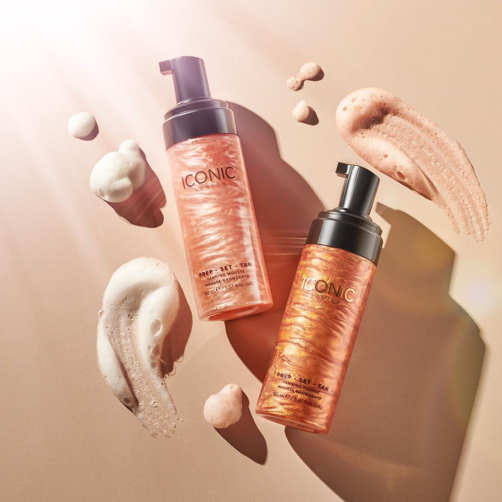 lookfantastic ICONIC London Vorbereitungsset Bräunungsmousse 150 ml – Original Vierteljährliche Förderung