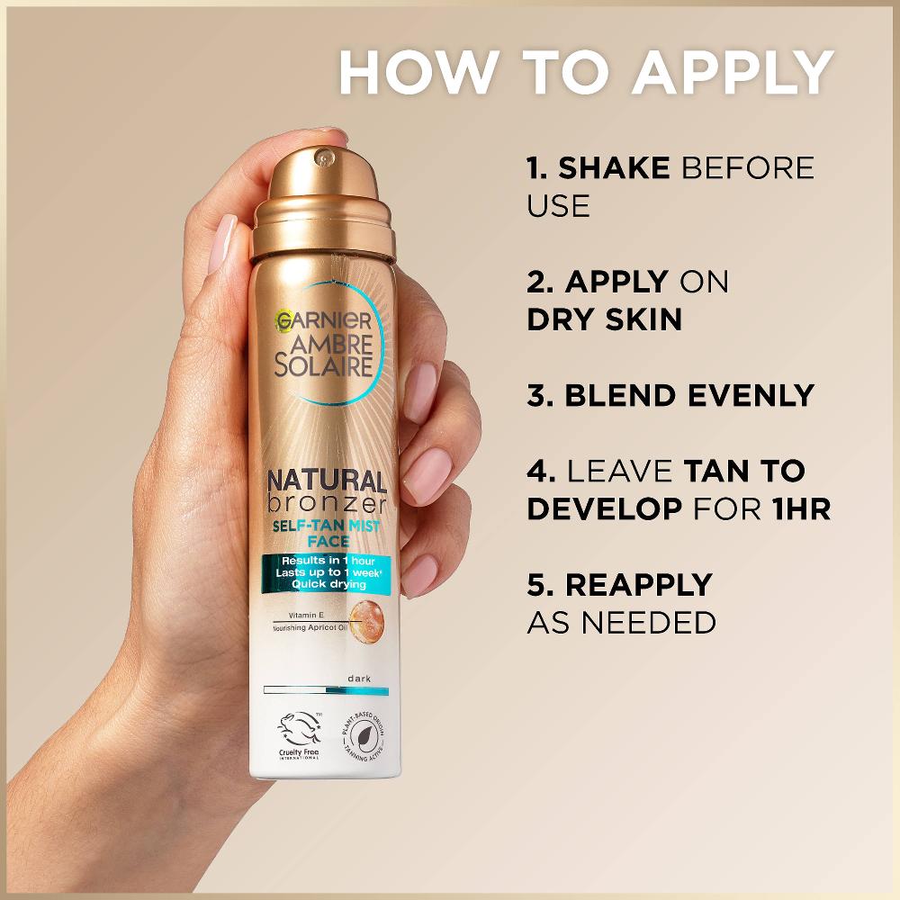 lookfantastic Garnier Ambre Solaire No Streaks Bronzer Body Mist - Original (150ml) Clearance-Verkauf