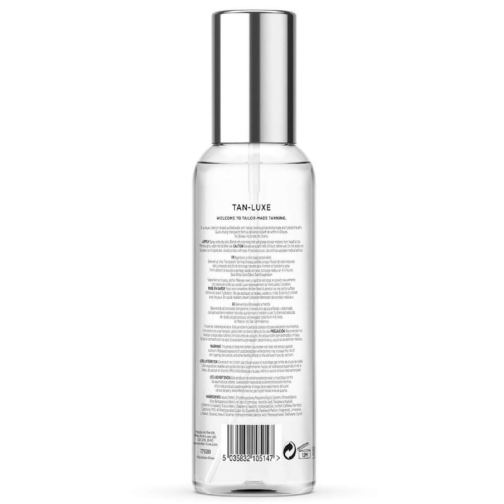lookfantastic Tan-Luxe The Water Feuchtigkeitsspendendes Selbstbräunungswasser 200 ml - Mittel 2025