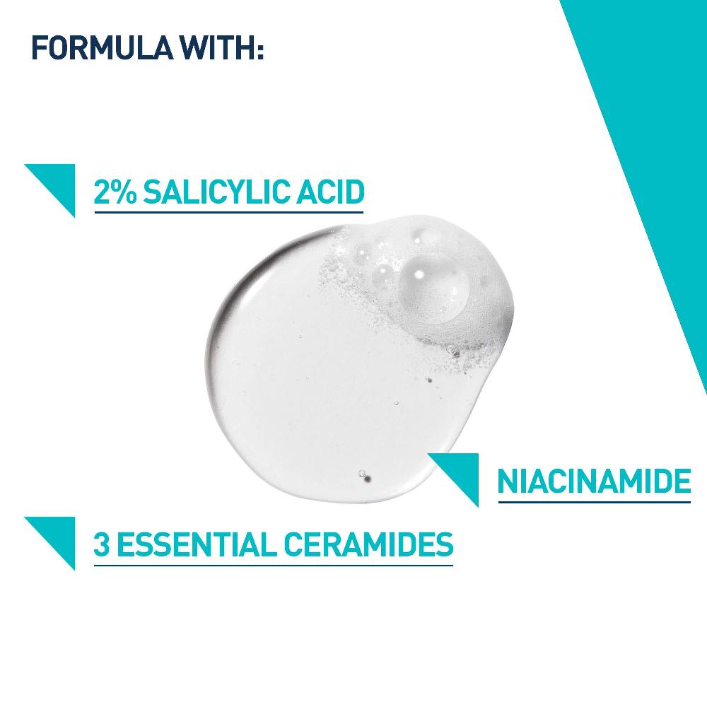 lookfantastic CeraVe Blemish Control Face Cleanser with 2% Salicylic Acid & Niacinamide for Blemish-Prone Skin 236ml Auslauf