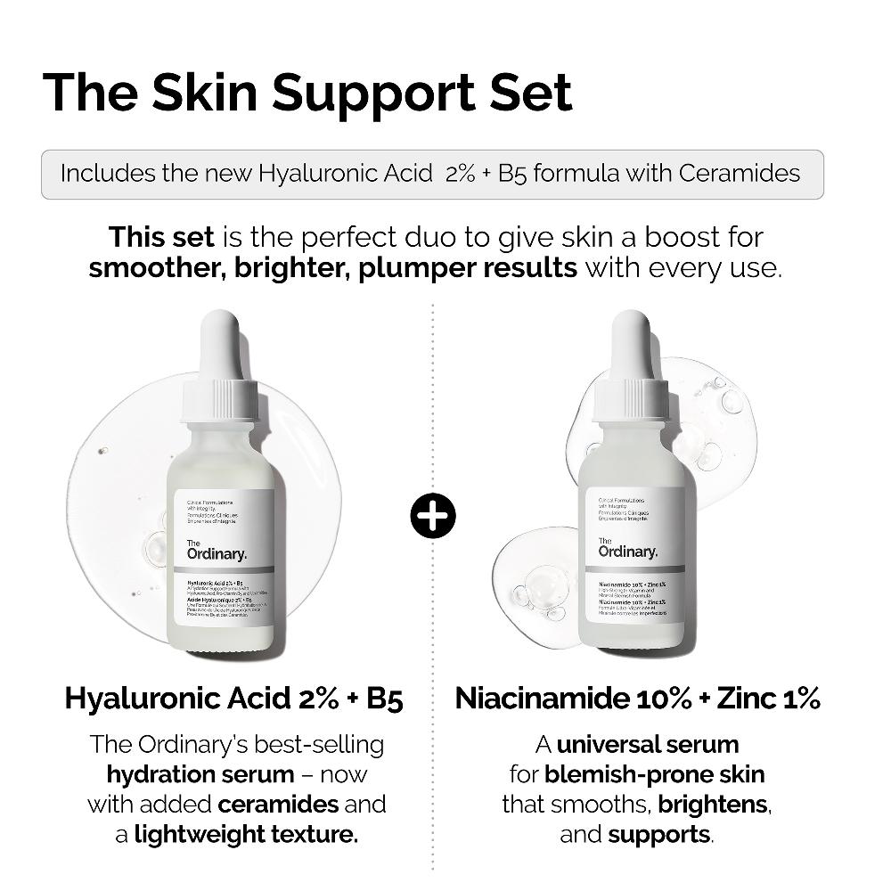 lookfantastic The Ordinary The Skin Support Set Fabrikverkauf