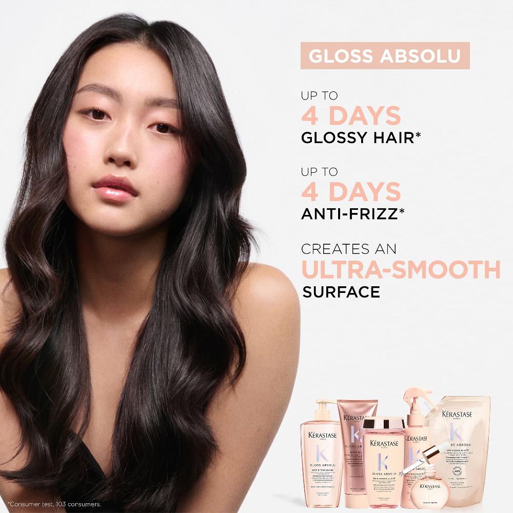 lookfantastic Kérastase Gloss Absolu Glaze Drops Hair Oil with Wild Rose 45ml Valentinstagsangebot