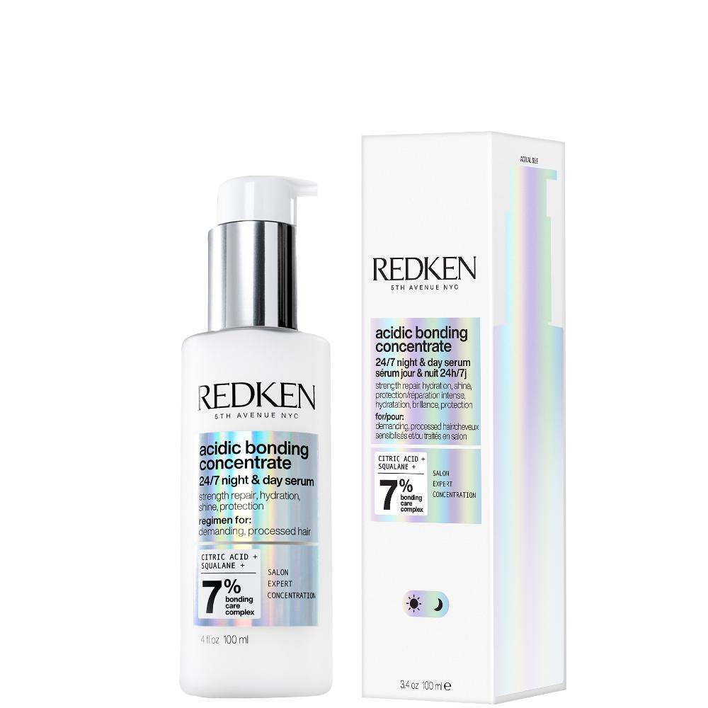 lookfantastic Redken Acidic Bonding Concentrate 24/7 Night and Day Hair Serum Repair & Strengthen Damaged Hair 100ml Tägliche Deals