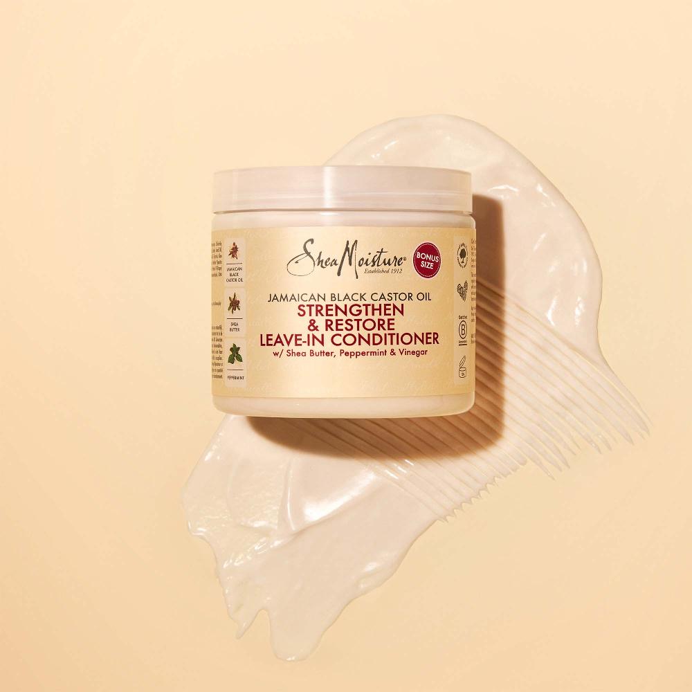 lookfantastic Shea Moisture Jamaican Black Castor Oil Strengthen Grow & Restore Leave-In Conditioner 454g Zeitbegrenzte Promotion