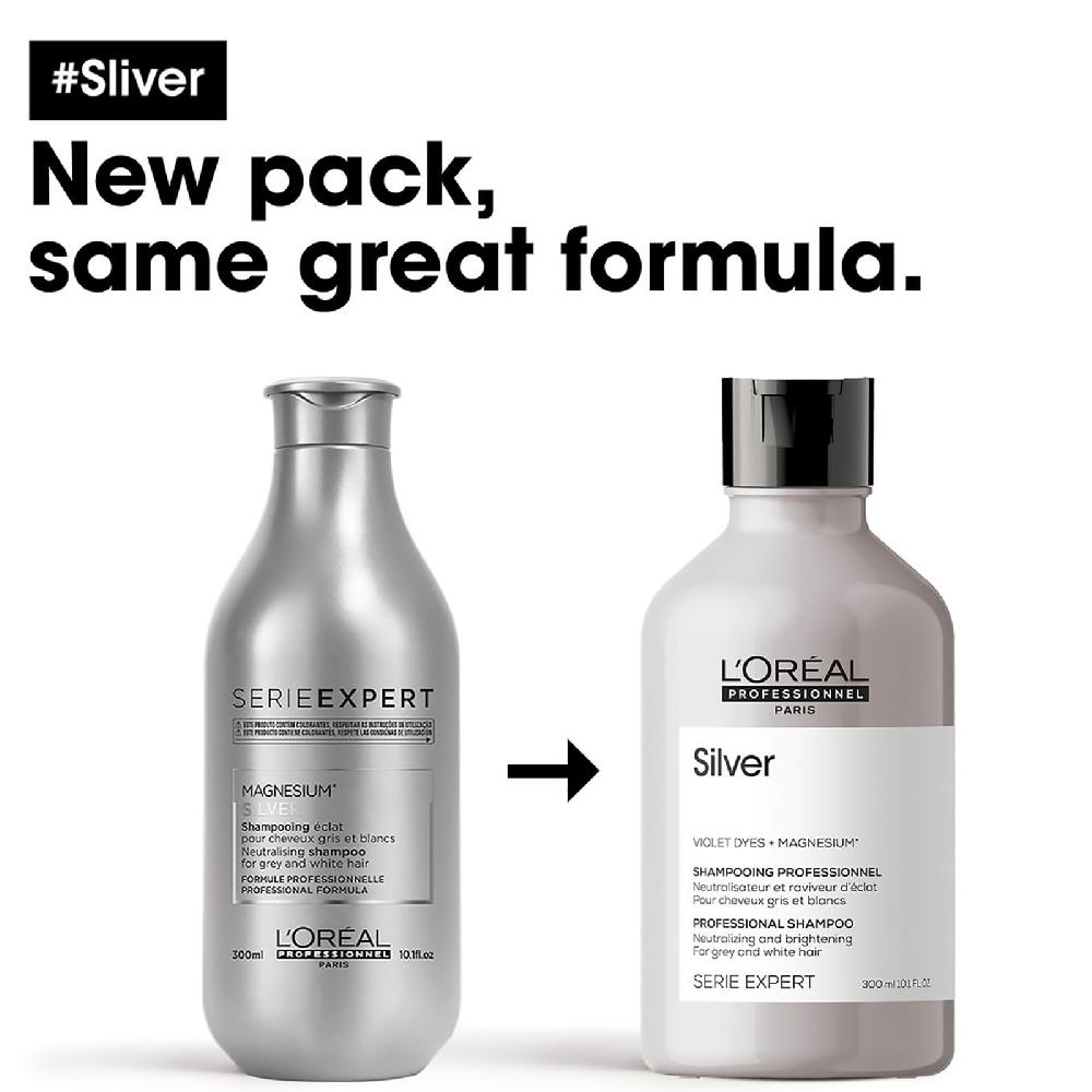 lookfantastic LOreal Serie Expert Silver Shampoo 250ml Begrenztes Angebot