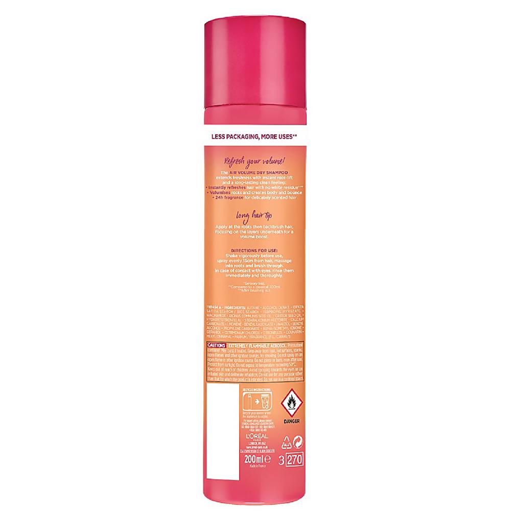 lookfantastic L'Oréal Paris Elvive Dream Lengths Air Volume Reinigendes Trockenshampoo 150 ml Preisnachlass
