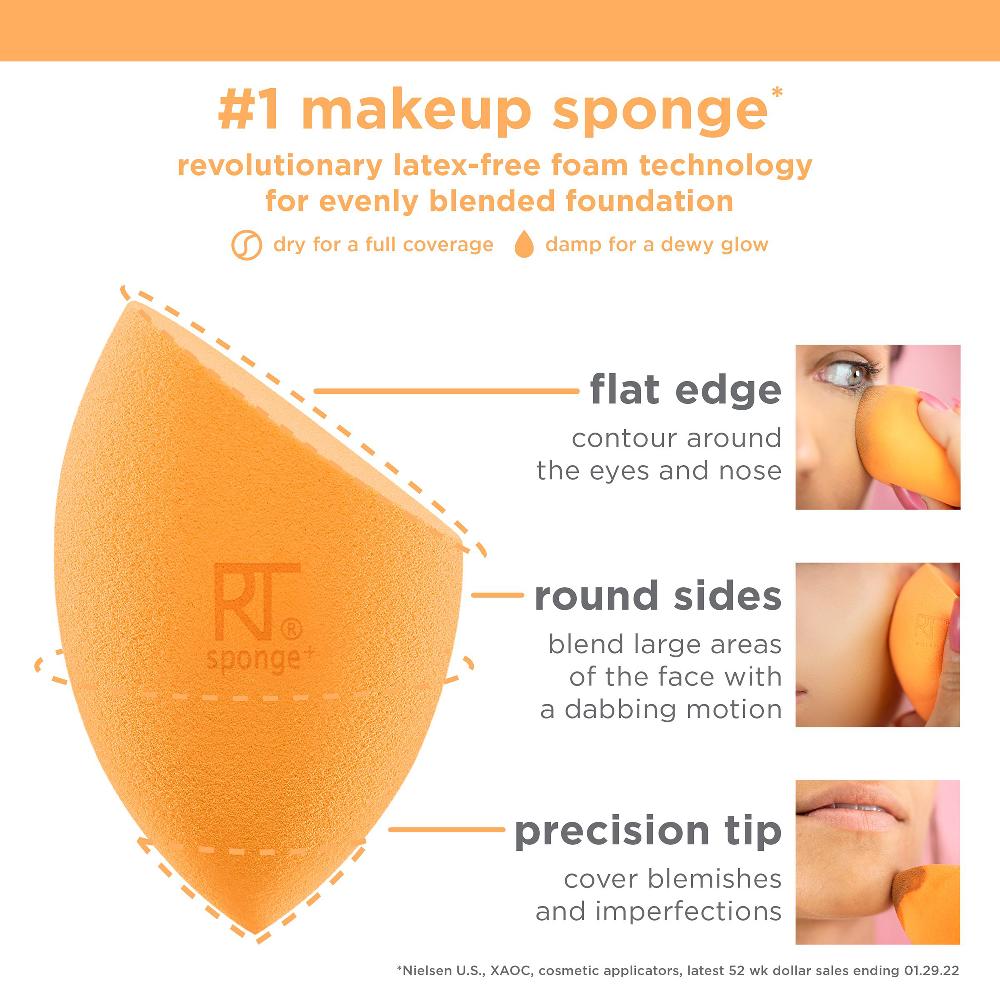 lookfantastic Real Techniques Miracle Complexion Schwamm und Schachtel Versandkostenfrei